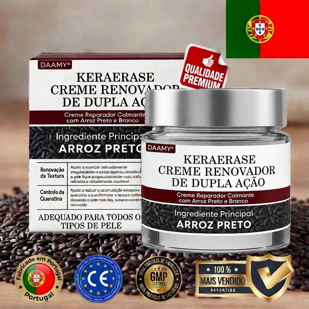 🌿🔥𝑫𝑨𝑨𝑴𝒀® KeraErase Creme Renovador de Dupla Ação