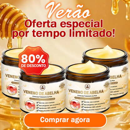 🌿🔥 𝑻𝑳𝑶𝑷𝑨® Creme de Tratamento da Pele com Veneno de Abelha (👨‍⚕️ Com Certificação CE) 👍✅