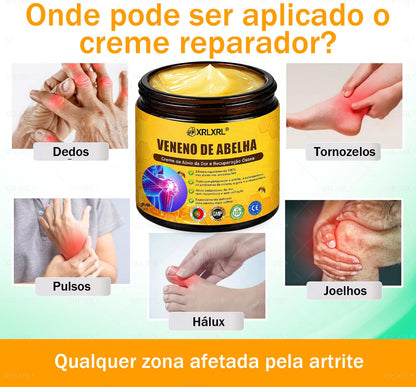 XRLXRL® Creme Reparador Ósseo e Alívio da Dor com Veneno de Abelha (Especialmente desenvolvido para pessoas idosas)